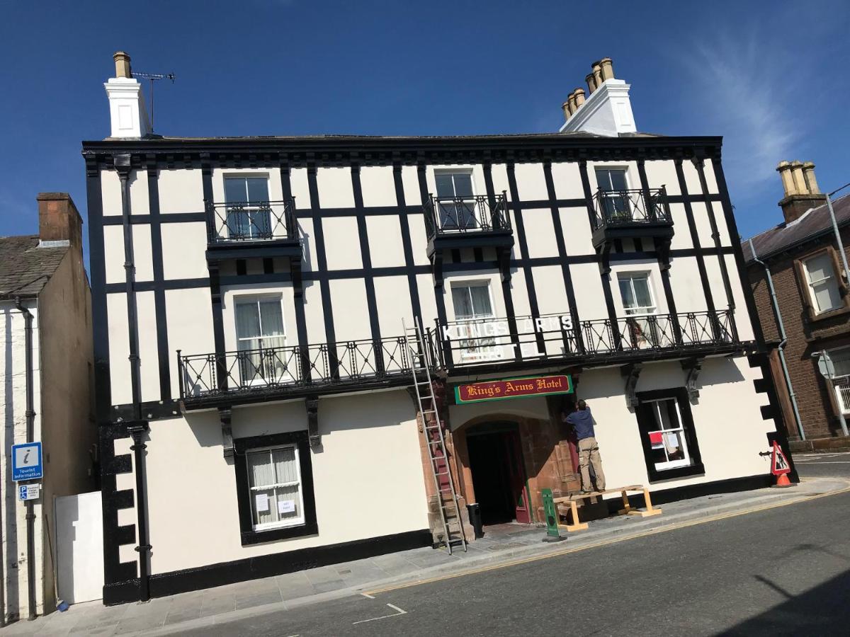 Kings Arms Hotel Lockerbie Exterior foto