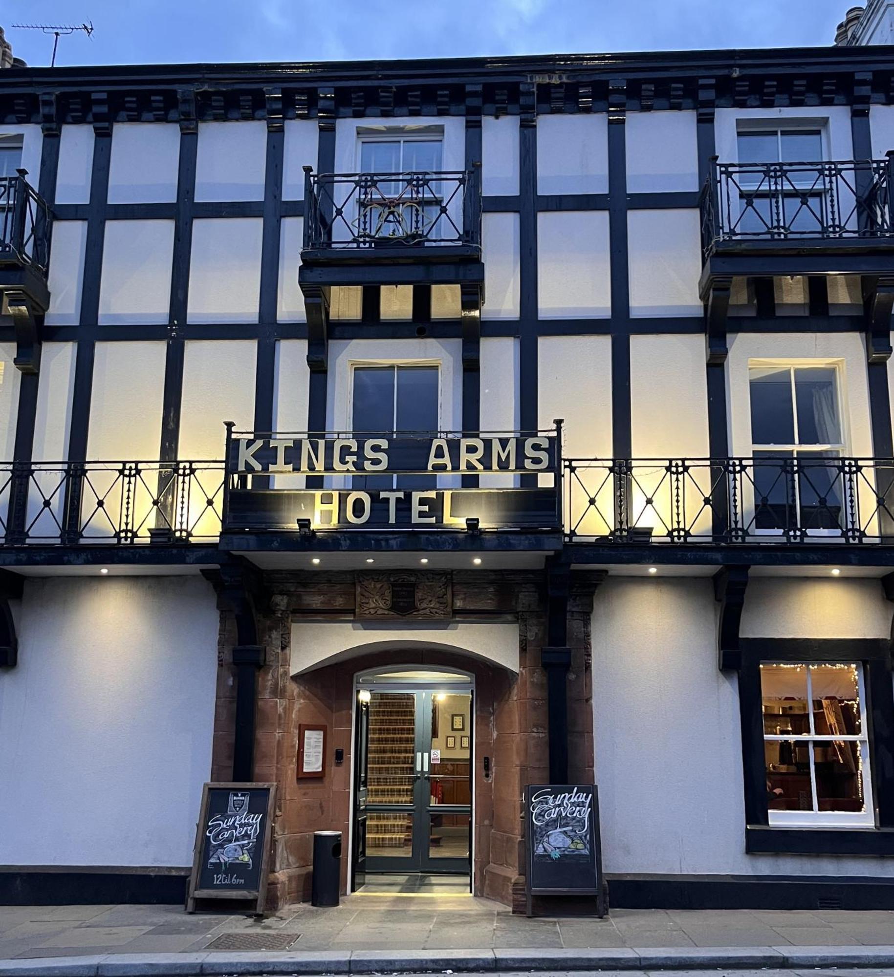 Kings Arms Hotel Lockerbie Exterior foto